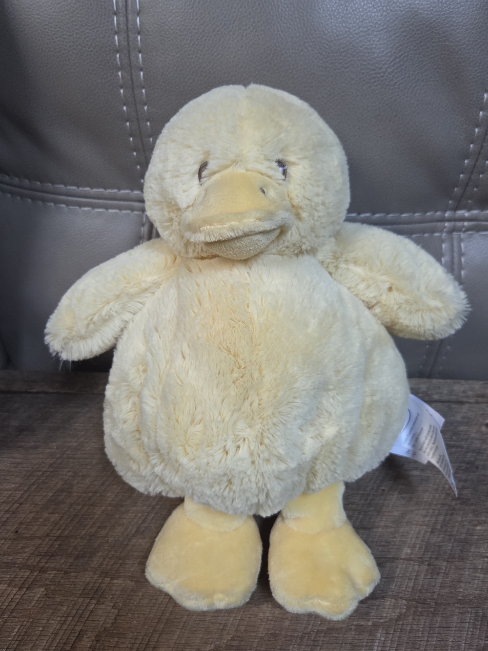 Little Miracles Yellow Duck 13" Chubby Plush Stuffed Animal Ducky 1157999 ~ B1P
